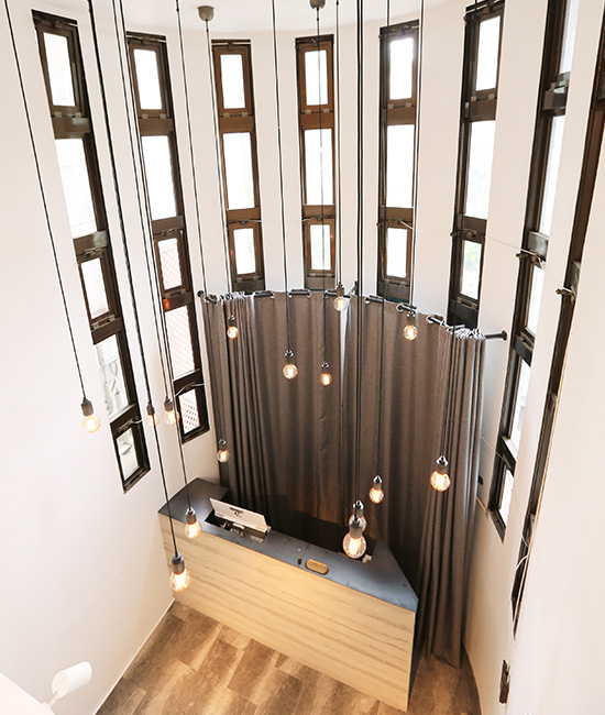 手ぶらで出勤できる環境── ハサミだけでOK