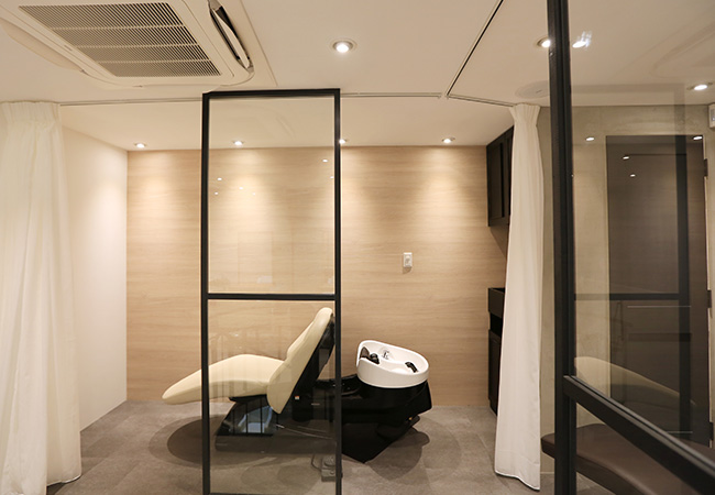 落ち着いた環境で一人ひとりのお客様と向き合える